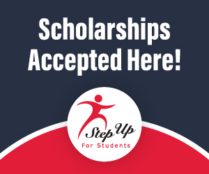 Step Up for Students: Scholarships Accepted Here